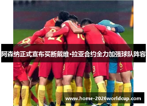 阿森纳正式宣布买断戴维·拉亚合约全力加强球队阵容